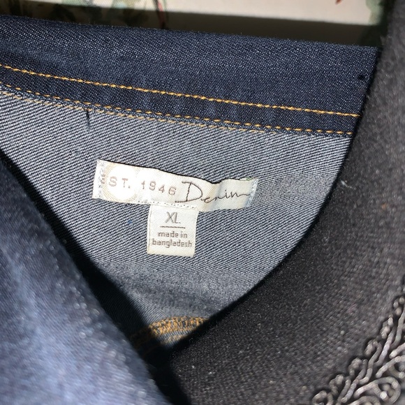 Deep Blue Denim Jacket - Picture 4 of 4